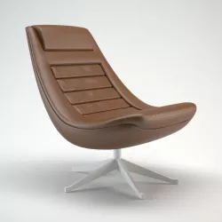 Alias Pio Manzu Chair 3D model