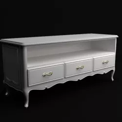 Antique Cabinet 3D model