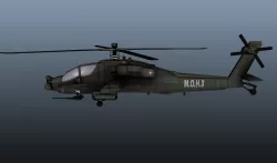 Apache Low-poly  3D model