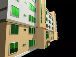 apartment 2 Low-poly  3D model