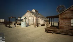 Barn Scene 3D model