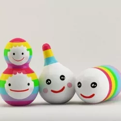 Bathroom  toys 3D model