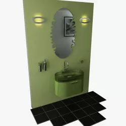 BathroomSet03 3D model