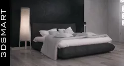 Bed 3D model