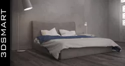 Bed 3D model