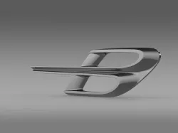 Bentley logo 3D model