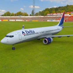 Boeing 737-800 Low-poly  3D model