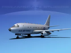 Boeing CT-43 Military Transport 3D model