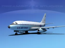 Boeing NT-43 Radar Test Bed Aircraft 3D model
