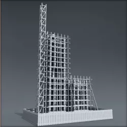 Building Construction 3D model