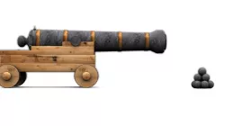 Cannon 3D model