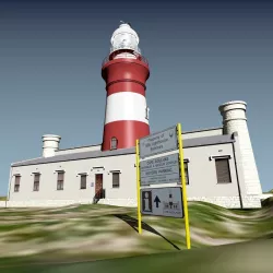 Cape Aghulas Lighthouse 3D model