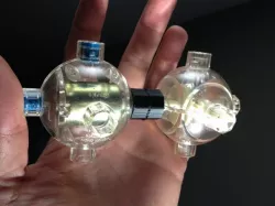 Capsela toy octagonal connector