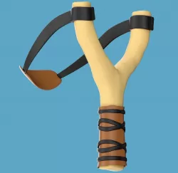 Catapult or slingshot 3D model