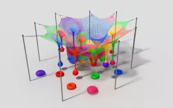 Climbing net 3D model