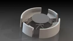 Club sofa