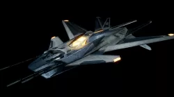 Combat Space Ship Low-poly  3D model