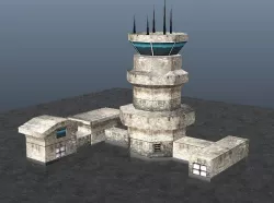 Control Tower 3D model