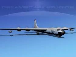 Convair B-36G Peacemaker V06 3D model