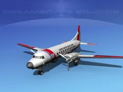 Convair HC-131 US Coast Guard 3D model