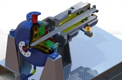 Create a real to scale industrial pump