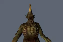 Daemon PlagueBearer of Nurgle Low-poly  3D model
