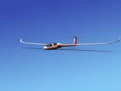DG-1000 Glider V02 3D model