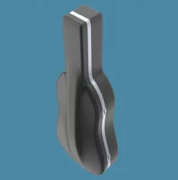 Double bass case 3D model