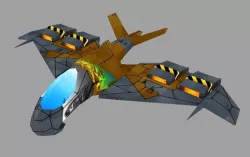 Eagle Jets Low-poly  3D model