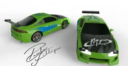 Eclipse Fast and Furious 3D model