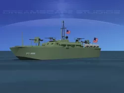 Elco PT Boat PT-195 3D model