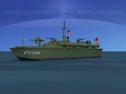 Elco PT Boat PT-290 3D model