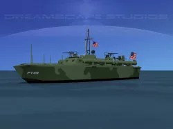 Elco PT Boat PT-49 3D model