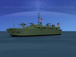 Elco PT Boat PT155 3D model