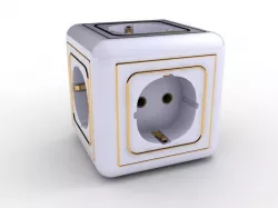 electrical connector 3D model