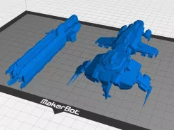 Eve Online - Ferox and Naga Caldari Battlecruisers