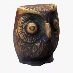 Figurine Owl 3D model