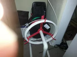 Filament spool for PVC filament spool holder