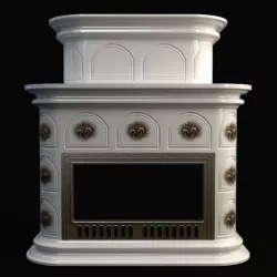 Fireplace 3D model