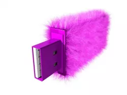  fluffy usb 3D model