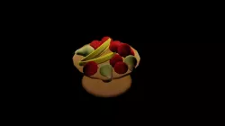 Fruit bow 3D model