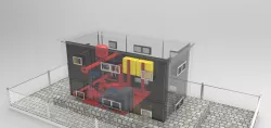 gas station and case
