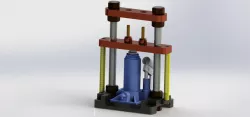 hydraulic bullet press for 9mm and 38 super