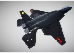 jet fighter 3D model