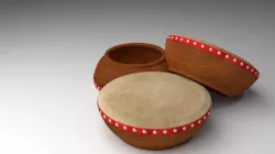 kompang 3D model