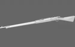 Krag Rifle 3D model