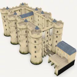La Bastille 3D model