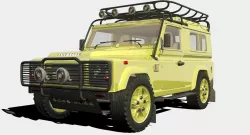 Land Rover Defender 3D model