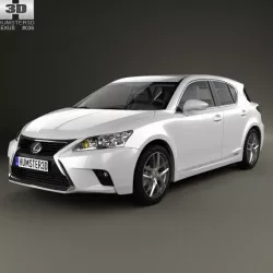 Lexus CT 2014 3D model