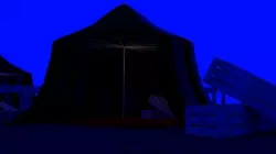 Medieval Tent Low-poly  3D model